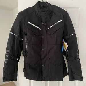 Women's armored motorcycle jacket